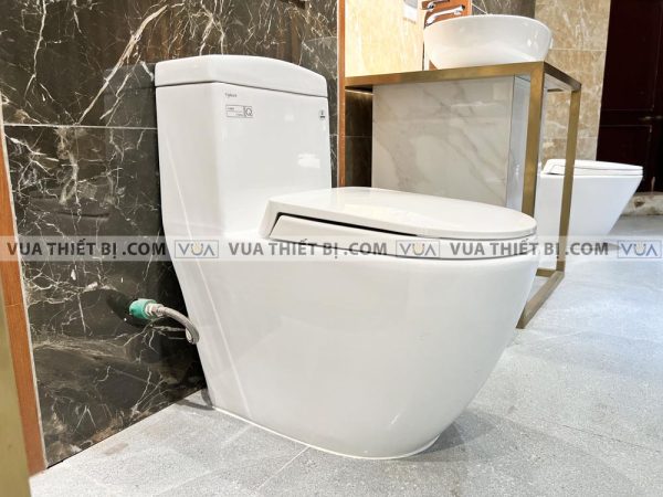 Bồn cầu 1 khối VIGLACERA V199 nắp êm