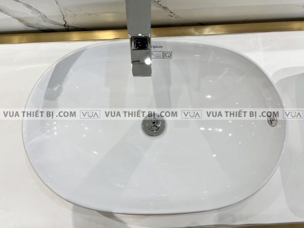 Chậu rửa mặt lavabo VIGLACERA CD15 đặt bàn