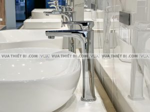 Vòi chậu lavabo VIGLACERA VG143.1 cổ cao nóng lạnh