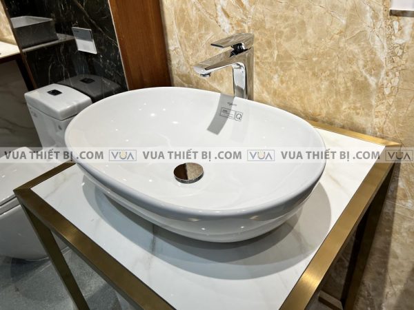 Vòi chậu lavabo VIGLACERA VG143.1 cổ cao nóng lạnh