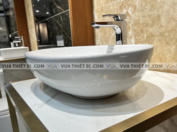 Vòi chậu lavabo VIGLACERA VG143.1 cổ cao nóng lạnh