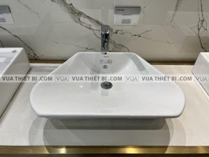 VIGLACERA CD16 - Chậu rửa mặt lavabo đặt bàn 4 Chậu rửa mặt lavabo VIGLACERA CD16 đặt bàn