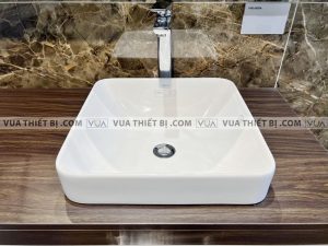 VIGLACERA CD20 - Chậu rửa mặt lavabo đặt bàn 4 Chậu rửa mặt lavabo VIGLACERA CD20 đặt bàn
