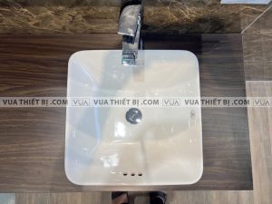 VIGLACERA CD20 - Chậu rửa mặt lavabo đặt bàn 5 Chậu rửa mặt lavabo VIGLACERA CD20 đặt bàn