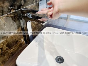 VIGLACERA CD20 - Chậu rửa mặt lavabo đặt bàn 10 anh thuc te chau lavabo viglacera cd20 voi vg1431 5