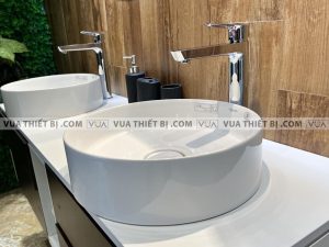 VIGLACERA CM2/CM02 - Chậu rửa mặt lavabo đặt bàn 3 Chậu rửa mặt lavabo VIGLACERA CM2/CM02 đặt bàn