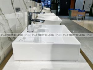 VIGLACERA V42M - Chậu rửa mặt lavabo đặt bàn 2 Chậu rửa mặt lavabo VIGLACERA V42M đặt bàn