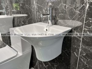 Vòi chậu lavabo VIGLACERA VG1023 cảm ứng nóng lạnh dùng pin