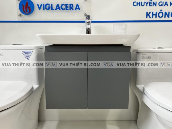 Tủ chậu lavabo VIGLACERA CB70 treo tường