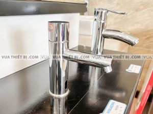 Vòi chậu lavabo VIGLACERA VG1023 cảm ứng nóng lạnh dùng pin