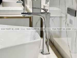 Vòi chậu lavabo VIGLACERA VG142.1 cổ cao nóng lạnh