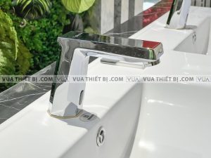Vòi chậu lavabo VIGLACERA VG1028 VG1028.1 cảm ứng dùng pin