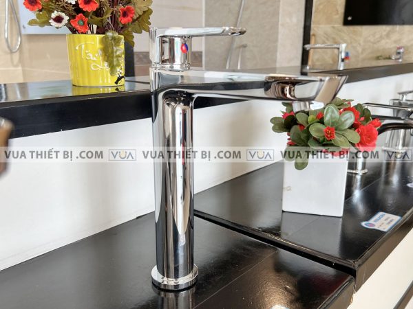 Vòi chậu lavabo VIGLACERA VG125 cổ cao nóng lạnh