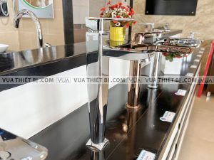 Vòi chậu lavabo VIGLACERA VG126 cổ cao nóng lạnh