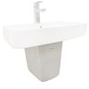VIGLACERA V58 - Chân chậu rửa mặt lavabo lửng treo tường 2 Chân chậu rửa mặt lavabo VIGLACERA V58 treo tường