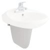 VIGLACERA VI5 - Chân chậu rửa mặt lavabo lửng treo tường 3 Chân chậu rửa mặt lavabo VIGLACERA VI5 lửng treo tường
