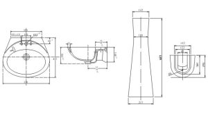 Chậu-Lavabo-VIGLACERA-VTL2-treo-tường