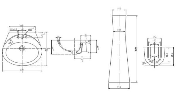 Chậu-Lavabo-VIGLACERA-VTL2-treo-tường