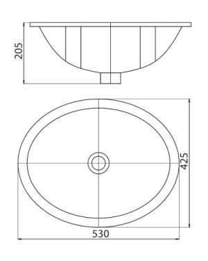 VIGLACERA CA2 - Chậu rửa mặt lavabo âm bàn 2 chau rua ban da viglacera ca2 bs412 chat luong tot gia thanh re