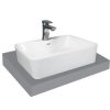 VIGLACERA V72 - Chậu rửa mặt lavabo đặt bàn 11 Chậu rửa mặt lavabo VIGLACERA V72 đặt bàn