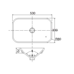 VIGLACERA V28 - Chậu rửa mặt lavabo đặt bàn 2 chau rua mat dat ban da viglacera v28 gia re