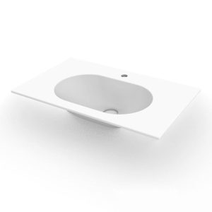 Chậu rửa mặt lavabo VIGLACERA CB69 không gồm tủ đặt bàn .