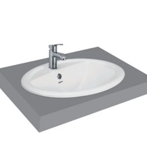 Chậu rửa mặt lavabo VIGLACERA CD1 CD12 dương vành
