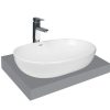 VIGLACERA CD15 - Chậu rửa mặt lavabo đặt bàn 11 Chậu rửa mặt lavabo VIGLACERA CD15 đặt bàn