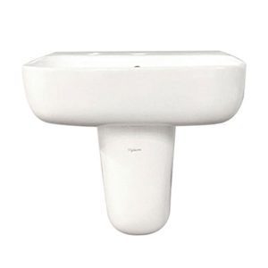 Chậu rửa mặt lavabo VIGLACERA V23 kèm chân ngắn treo tường