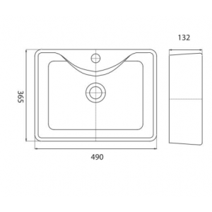 VIGLACERA V72 - Chậu rửa mặt lavabo đặt bàn 5 chau rua mat lavabo viglacera v72 dat ban