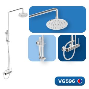 Vòi sen cây VIGLACERA VG596 nóng lạnh