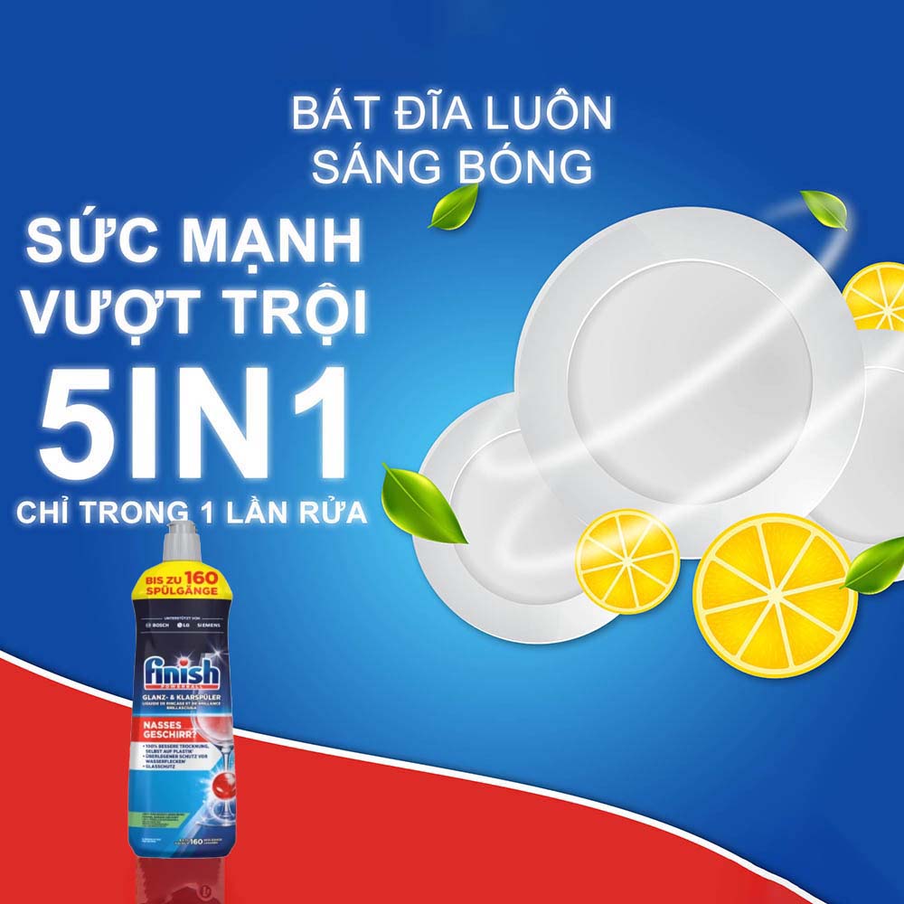 Tính năng Nước làm bóng FINISH chai 800ml (2) Tinh nang Nuoc lam bong FINISH chai 800ml 2