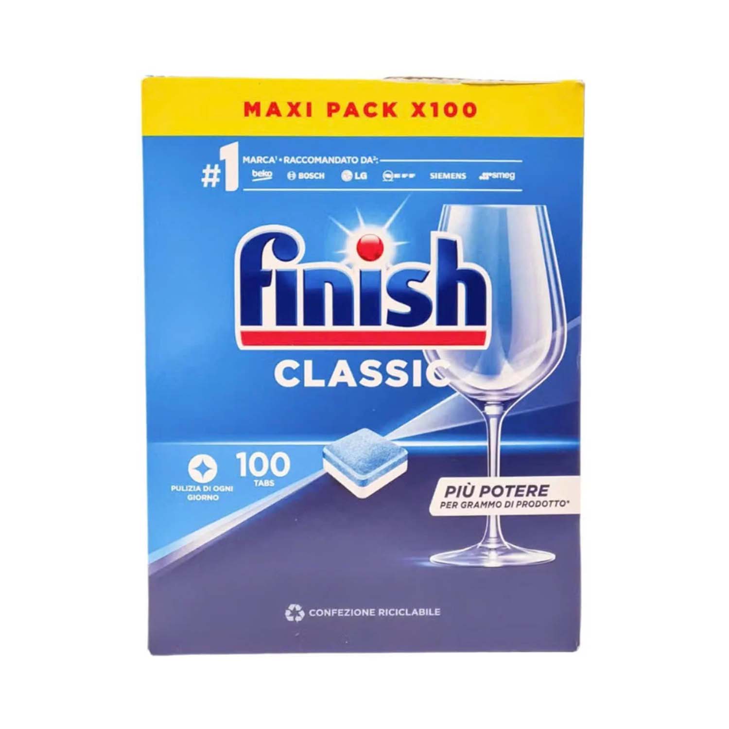 Viên rửa bát FINISH Classic hộp 100 viên 5 Vien rua bat FINISH Classic hop 100 vien 1 1