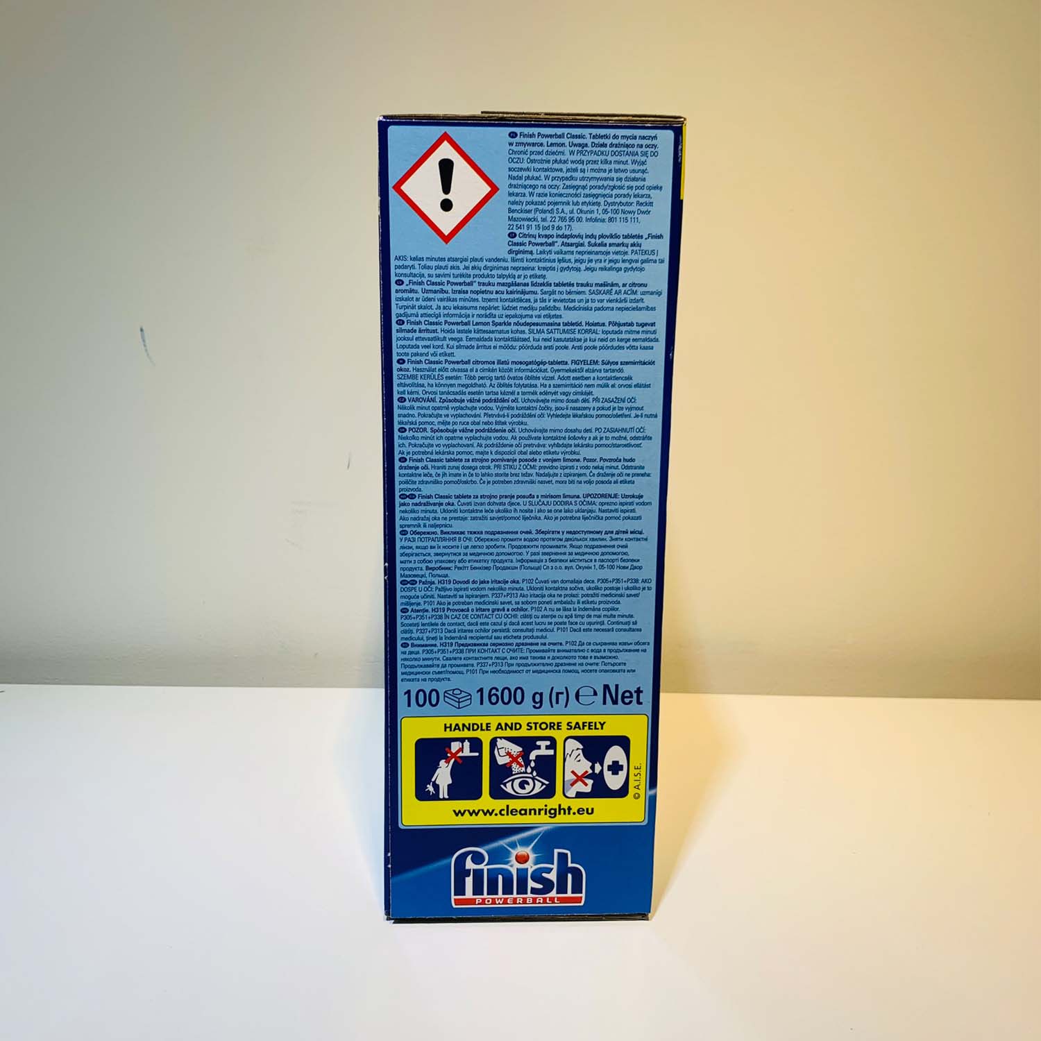 Viên rửa bát FINISH Classic hộp 100 viên 7 Vien rua bat FINISH Classic hop 100 vien 2